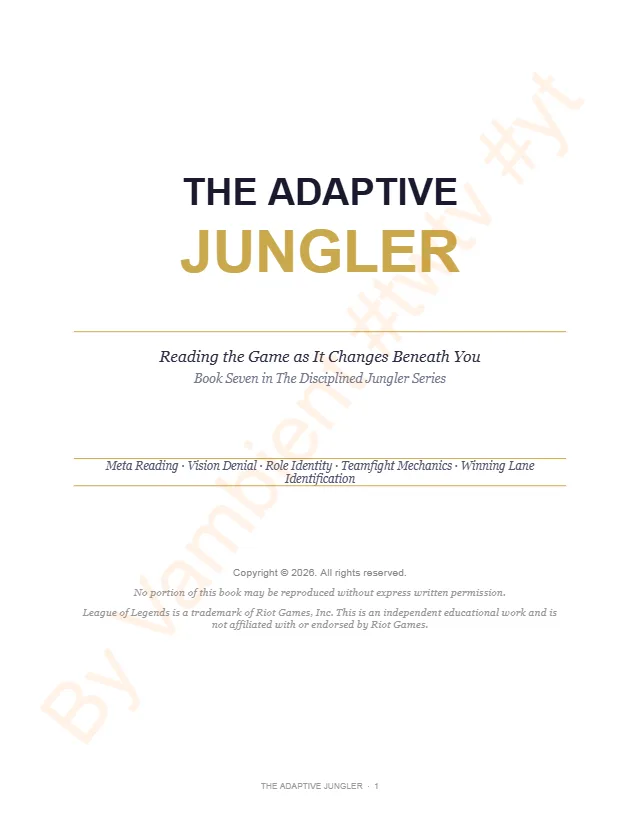 The Adaptive Jungler cover