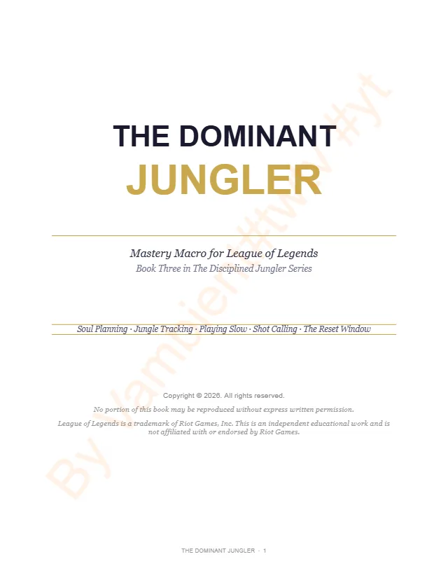 The Dominant Jungler cover