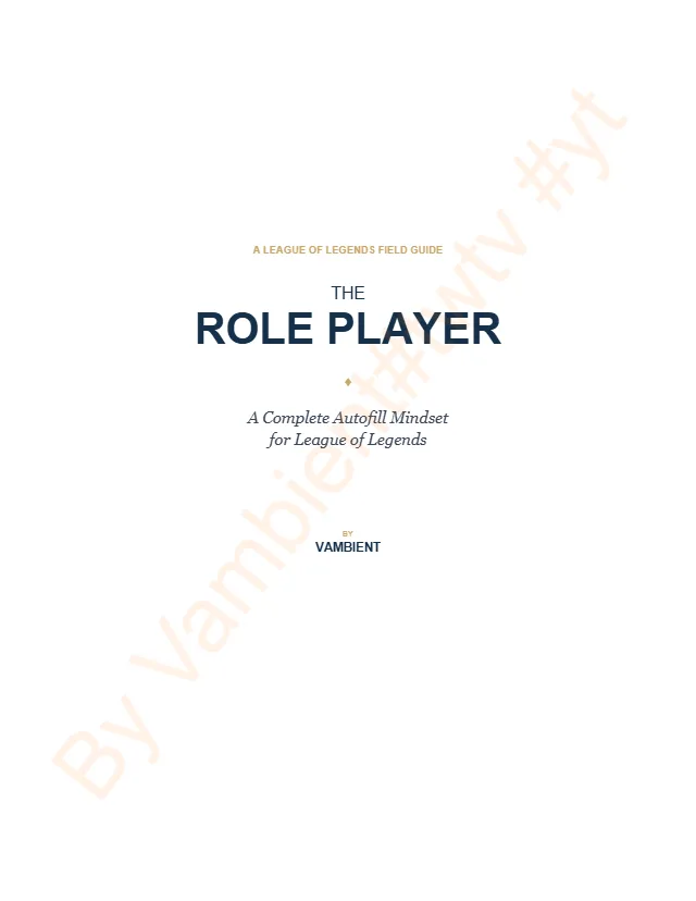 The Role Player cover